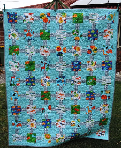 Sunburnt Quilts - Zoo Quilt - 2014